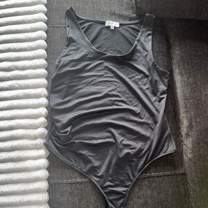 Elegant Black Sleeveless Bodysuit